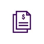 transparent pricing icon