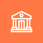 ProDocs Vault bank level security icon with orange background